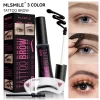 3 Days Lasting Peel-off Dye Eyebrow Gel Semi-Permanent Waterproof Brow Tattoo Tint Sweatproof Peel Off Dye Eyebrow Cream - Image 2