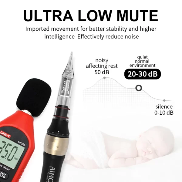 M7 Permanent Makeup Tattoo Machine Set For Eyebrows Microblading Set Facial Beauty Art Eyebrow Tattoo Supplies Machine Kits Tool - Image 6