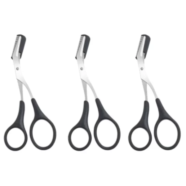 Eyebrow Trimmer Beauty Makeup Tools for Women Eyebrow Remover Eyebrow Scissors with Comb Stainless Steel Face Eyebrows Razor - Image 8