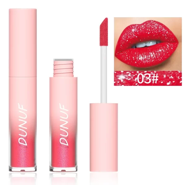 New Matte Glitter Liquid Lipstick Diamond Shiny Lip Gloss Waterproof LongLasting Pearl Lipgloss Women Lip Tint Makeup Maquillaje - Image 19