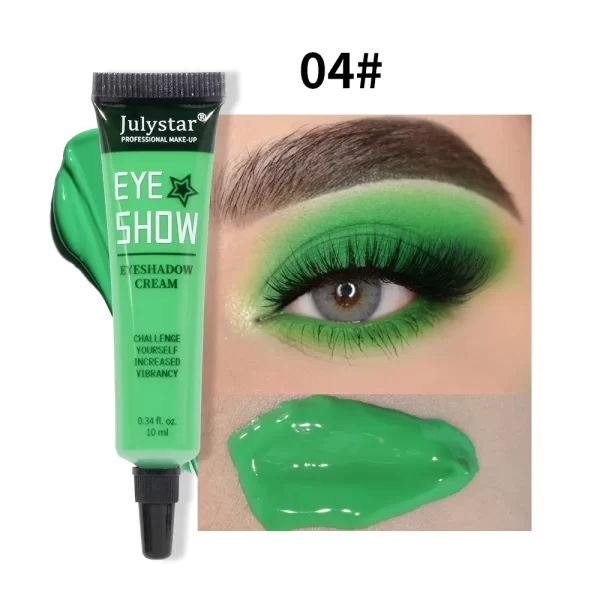 Julystar Colorful Waterproof Liquid Colored Eye Makeup Matte eye shadow Cream - Image 10