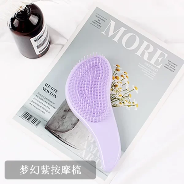 Magic Handle Detangle Hair Comb Anti Static Massage Hair Brush Tangle Shower Massage Hairbrush Comb Salon Woman Hair Accessories - Image 9