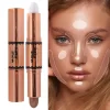 Double-ended Face Contour Concealer Stick Waterproof Oil-control Matte Natural V-face Shaping Contouring Highlight Pen Cosmetics - Image 16