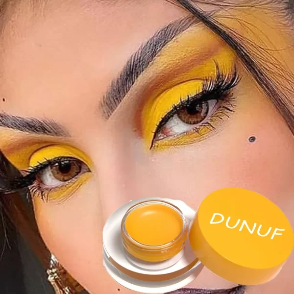 Waterproof and Durable Matte Eye Shadow Eyeliner Cream 12 Color Eyebrow Dye Cream Multi-function Facial Paint Cream Makeup - Image 2
