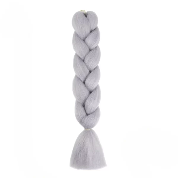 Jumbo Braiding Hair Rainbow Colors Extensions Fiber Mix Four Silky Colorful Twist Hair Extensions Women Colored Synthetic Braids - Image 25