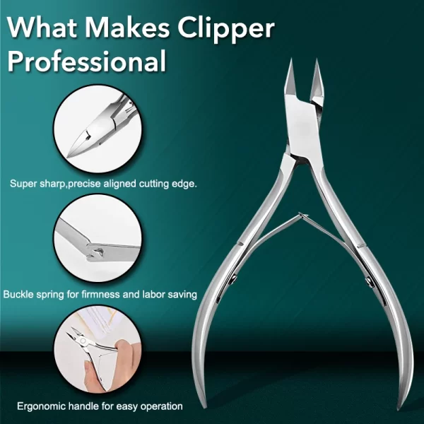 Nail Clippers Big Nail Scissors Eagle Pliers Pedicure Pliers Nail Furrow Inlay Nail Clippers Eagle Mouth Nail Clippers - Image 2