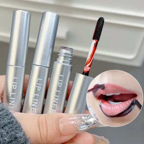 Matte Peel Off Contour Lip Liner Makeup Lasting Amazing Waterproof Matte Non-Stick Cup Lip Gloss Sexy Red Lips Tattoo Cosmetics - Image 6