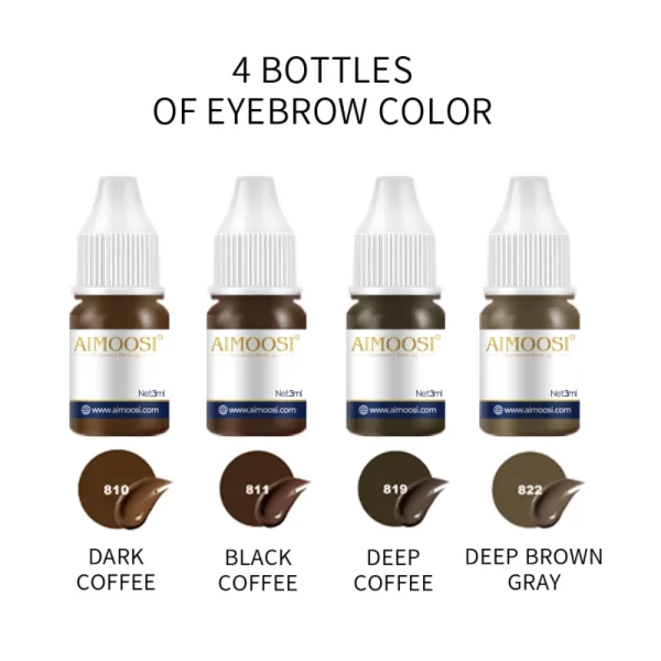 Tattoo Kits Equipment Eyebrow Pigment Set Eyeliner Lip Bleaching All-In-One Machine for New Scholar Practice Tattoo Supplies - Image 4