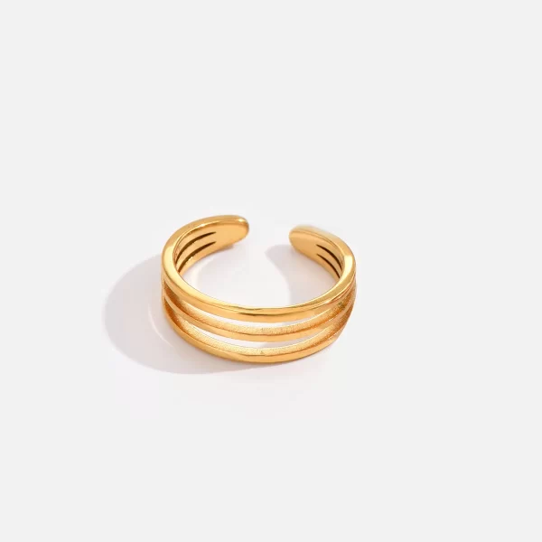3Pcs Stainless Steel Simple Foot Ring Adjustable Opening Toe Ring for Women Girl Man Summer Beach Vacation Jewelry Finger Ring - Image 8