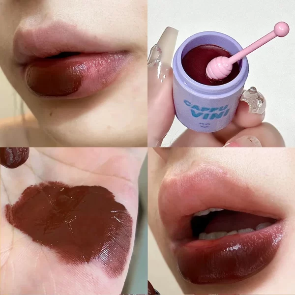 Teacup Colored Lip Balm Moisturizing Colored Lip Tint Long Lasting Anti-cracking Solid Color Lipstick Girls Lip Care Cosmetics - Image 9