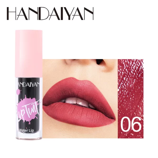 Fruit Juice Lip Tint Non-stick Cup Liquid Lipstick and Blush 2 In1 Waterproof Long Lasting Water Lip Stain Lips&cheek Makeup 1pc - Image 8