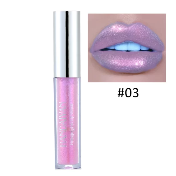 Handaiyan Lip Gloss Longlasting Glitter Lip Glaze Lipstick Liquid Waterproof Moisturize Luminous Shimmer Shiny Lipgloss Makeup - Image 10