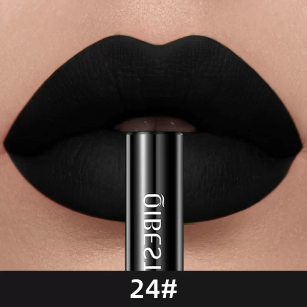 QIBEST Matte Liquid Lipstick Waterproof Long Lasting Velvet Mate Nude Red Lip Gloss Lint Tube Makeup Cosmetic Lipsticks Lipgloss - Image 23
