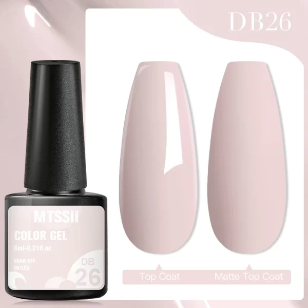 Mtssii 7ml No Wipe Top Base Coat Nail Gel polish Matte Top Coat  Enhancer Varnish Semi Permanent Soak Off UV LED Nail Art Tool - Image 9