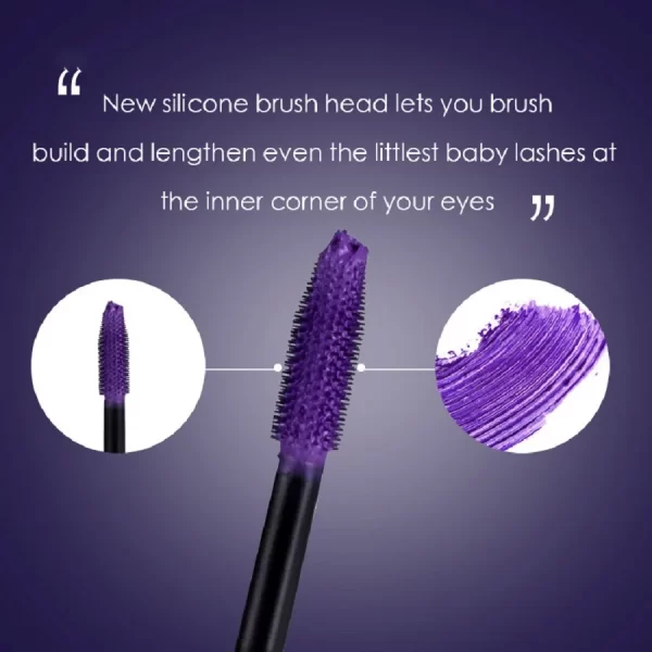 Mascara Long-lasting Waterproof Quick-dry Curl Long Eyelash White Shell 5d Mascara Eye Cosmetics - Image 3