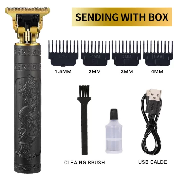 Professional Hair Clippers Barber Cordless Zero Gapped Hair Clippers Display Beard Trimmer T Liners Shavers Edgers Clipper - Image 10