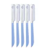Karsyngirl 5pc Eyebrow Epilator Sets for Women Makeup Beauty Eyebrows Hair Removal Styling Tool Steel Blade Facial Razor Trimmer - Image 7