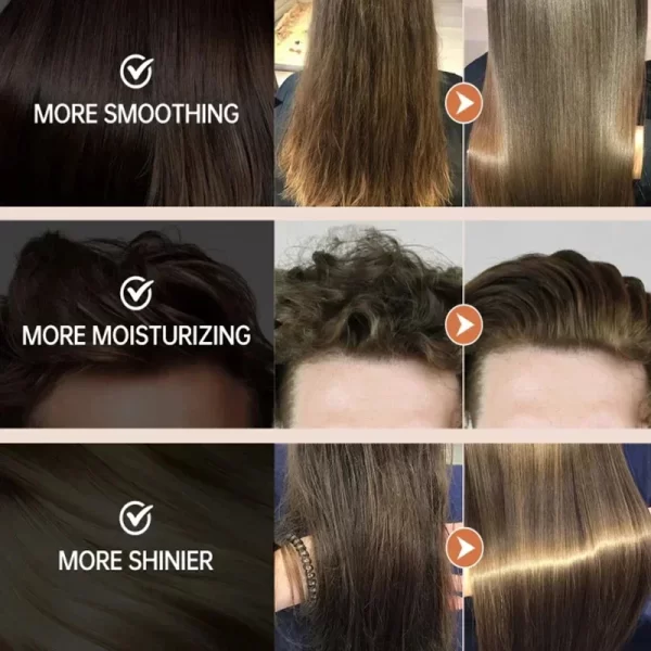 5 Seconds Fast Repairs Hair Mask Keratin Treatment Straighten Soft Smooth Nutrition Repair Dry Damaged Frizzy Hair Care Products - Image 4