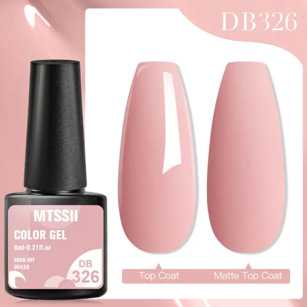Mtssii 7ml No Wipe Top Base Coat Nail Gel polish Matte Top Coat  Enhancer Varnish Semi Permanent Soak Off UV LED Nail Art Tool - Image 12
