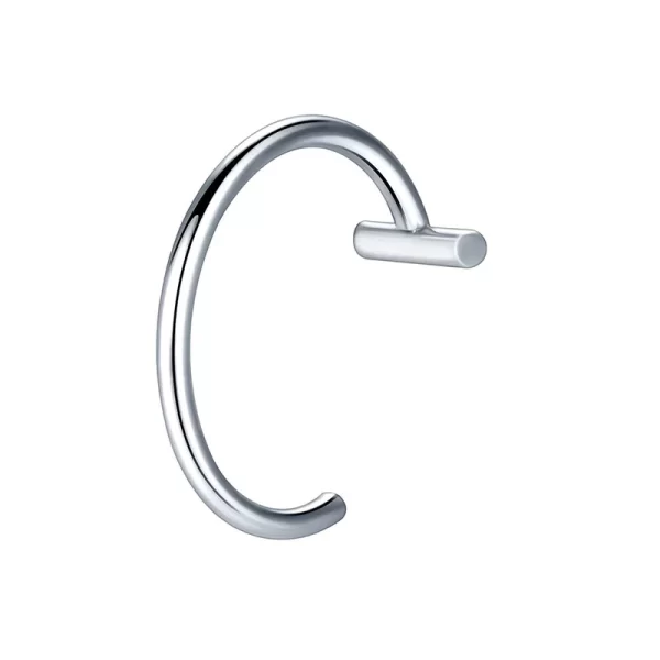 1Pc Stainless Steel Fake Nose Ring Hoop Septum Rings C Clip Lip Ring Earring Fake Nose Piercing Women Body Jewelry Non-Pierced - Image 15