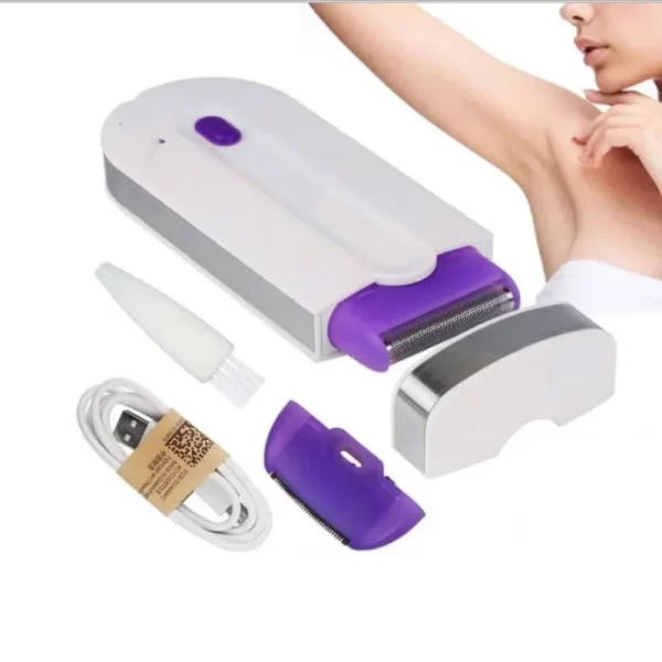Professional Painless Hair Removal Kit Laser Touch Epilator USB Rechargeable Women Body Face Leg Bikini Hand Shaver Hair Remover - Image 2