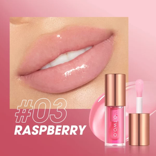 O.TWO.O Lip Oil Gloss Lip Plumper Makeup Moisturizing NonSticky Sexy Water Glossy Glitter Primer Tint Lip Balm Care Cosmetics - Image 9