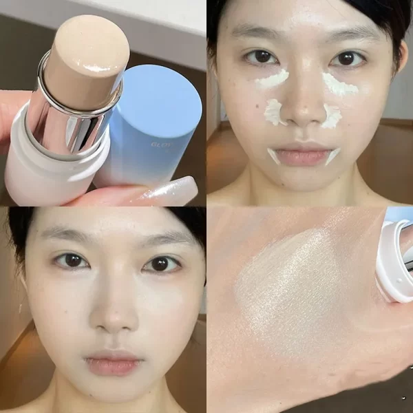 Shimmer Highlighter Stick Natural Water Light Clear Fine Shining Pearl Contour Shading Brightening Face Illuminator Dupes Makeup - Image 9