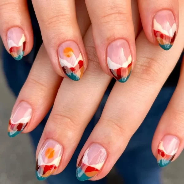 Wearable Manicure Almond Fake Nails Pointed Head The Year Of The Loong Series Press on Nails Full Cover 3D Long Fake Nails - Image 14
