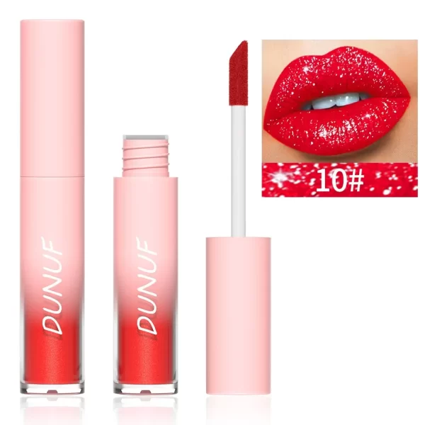New Matte Glitter Liquid Lipstick Diamond Shiny Lip Gloss Waterproof LongLasting Pearl Lipgloss Women Lip Tint Makeup Maquillaje - Image 13