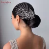 YouLaPan Rhinestone Headpiece for Woman Bridal Headband Wedding Hair Accessories Pageant Tiara Crystal Bride Headdress HP188