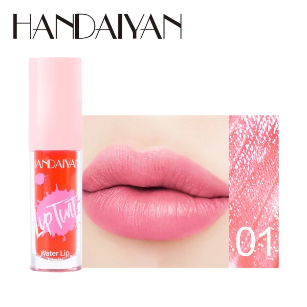 Fruit Juice Lip Tint Non-stick Cup Liquid Lipstick and Blush 2 In1 Waterproof Long Lasting Water Lip Stain Lips&cheek Makeup 1pc - Image 9