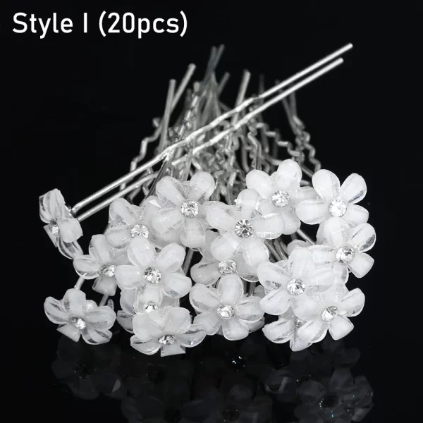 Silver Color Pearl Rhinestone Wedding Hair Combs Hair Accessories for Women Accessories Hair Ornaments Jewelry Bridal Headpiece - Image 27