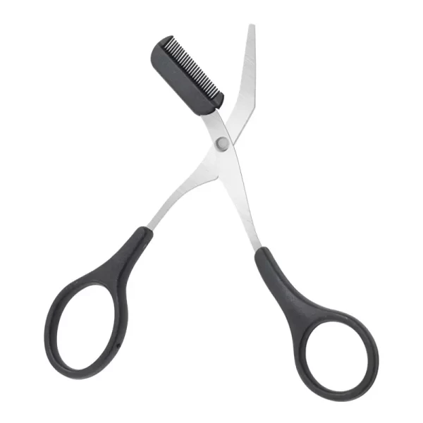 Eyebrow Trimmer Beauty Makeup Tools for Women Eyebrow Remover Eyebrow Scissors with Comb Stainless Steel Face Eyebrows Razor - Image 3