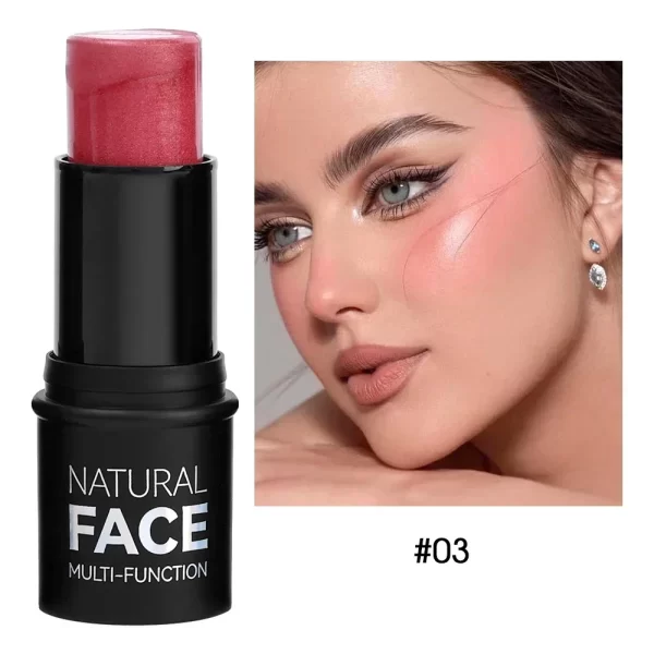 Matte Contour Stick Waterproof Trimming Bronzer Highlighter Shadow Contouring Blusher Pencil Cosmetics for Face Corrector Cream - Image 12