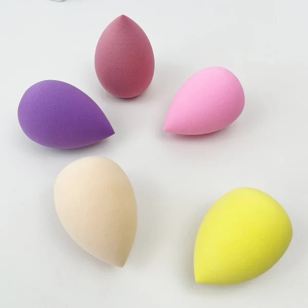 Mini soft makeup sponge puff, makeup sponge water droplet puff, makeup egg large size dry and wet sponge makeup egg - Image 2