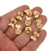 20pcs/lot Stainless Steel Chic Heart Butterfly Earrings Backs Fixtures Earring Base Posts Parts for Diy Jewelry Making Supplies - Image 4