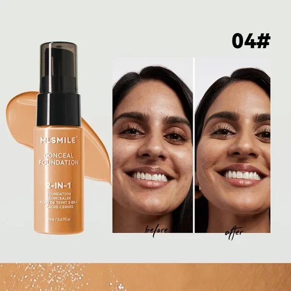 Face Foundation Cream Oil-Control Matte BBCream Waterproof Lasting Concealer Liquid Full Coverage Matte Base Professional Makeup - Image 10