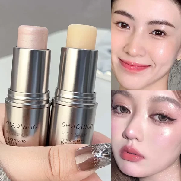 Water Light Highlight Blush Stick Shimmer Waterproof Face Contour Illuminator Lasting Moisturizer Brighten Contouring Cosmetics - Image 3