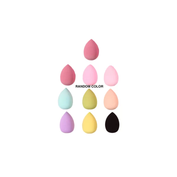 Mini soft makeup sponge puff, makeup sponge water droplet puff, makeup egg large size dry and wet sponge makeup egg - Image 18