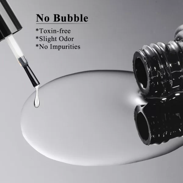 Mtssii 7ml No Wipe Top Base Coat Nail Gel polish Matte Top Coat  Enhancer Varnish Semi Permanent Soak Off UV LED Nail Art Tool - Image 4
