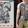 Full Back Chest Herbal Juice Ink Semi-permanent Tattoo Stickers 7-15 Days Long Lasting Temporary Fake Tattoo Totem Men Adult - Image 23