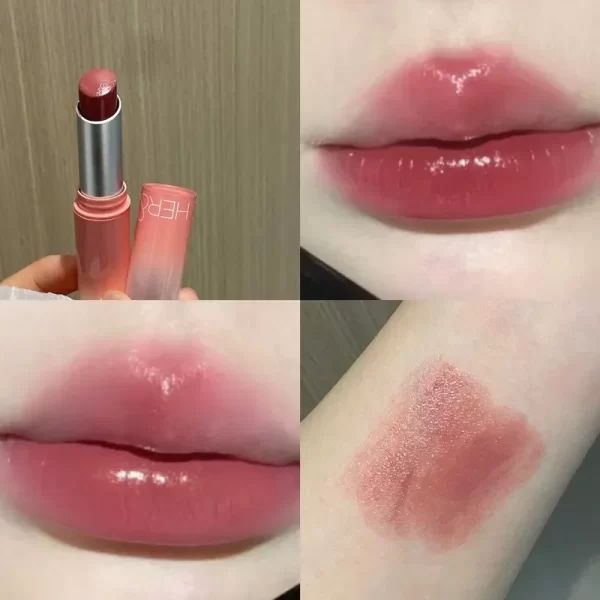 Jelly Tinted Lip Balm Makeup Moisturizing Rose Tea Non-Stick Cup Lip Plumper Crystal Gloss Red Lipstick Lips Makeup Cosmetics - Image 14
