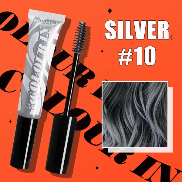 Washable Temporary Colorful Hair Dye Natural Hair Coloring Highlight Mascara Stick Disposable One-time Instantly Conceals Hair - Image 17