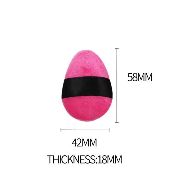 Cotton Purple Powder Puff Large Medium And Small Mini Eye Shadow No Dead Corner Makeup Puff Cosmetic Tool - Image 18
