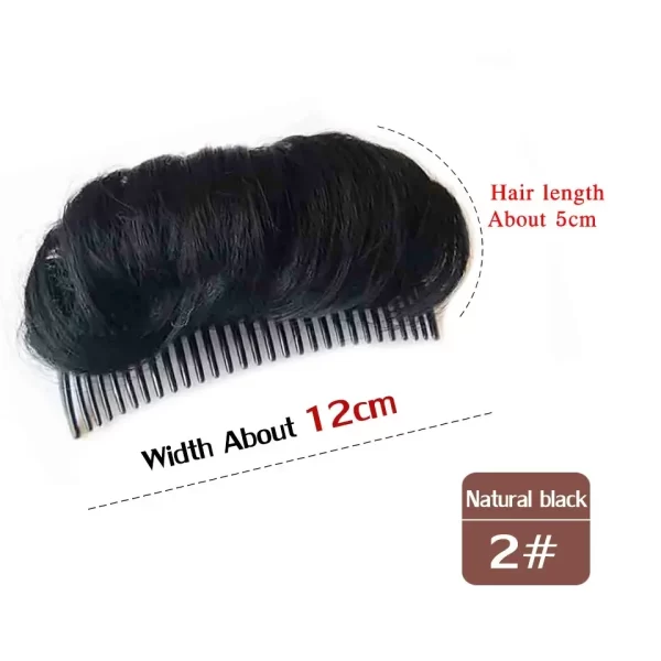 Upgrade Fluffy Hair Cushion Clip Bump It Up Volume Hair Insert Comb Clip Women Invisible Seamless Fluffy Hair Pad Styling Tools - Image 18