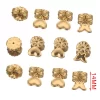 20pcs/lot Stainless Steel Chic Heart Butterfly Earrings Backs Fixtures Earring Base Posts Parts for Diy Jewelry Making Supplies - Image 3