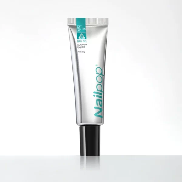 Nailpop Solid Nail Patch Gel Easy Stick Gummy Adhesive Bond UV Glue For American Pose Capsule Tips Strong Adehesion 10ml - Image 10