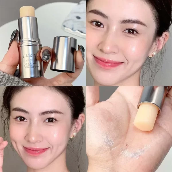 Water Light Highlight Blush Stick Shimmer Waterproof Face Contour Illuminator Lasting Moisturizer Brighten Contouring Cosmetics - Image 9
