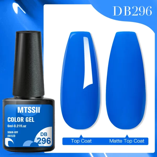 Mtssii 7ml No Wipe Top Base Coat Nail Gel polish Matte Top Coat  Enhancer Varnish Semi Permanent Soak Off UV LED Nail Art Tool - Image 90