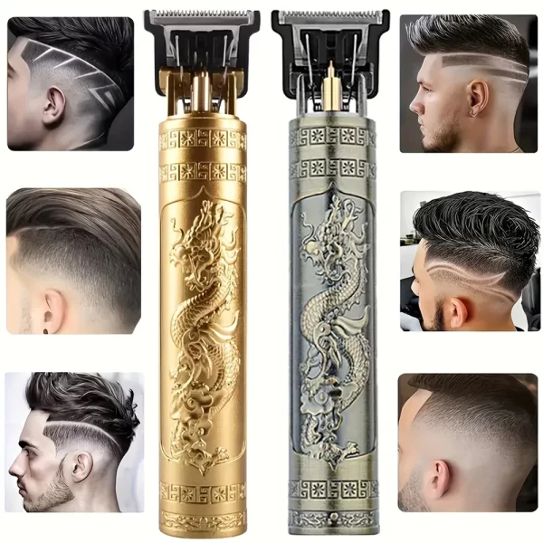 Professional Hair Clippers Barber Cordless Zero Gapped Hair Clippers Display Beard Trimmer T Liners Shavers Edgers Clipper